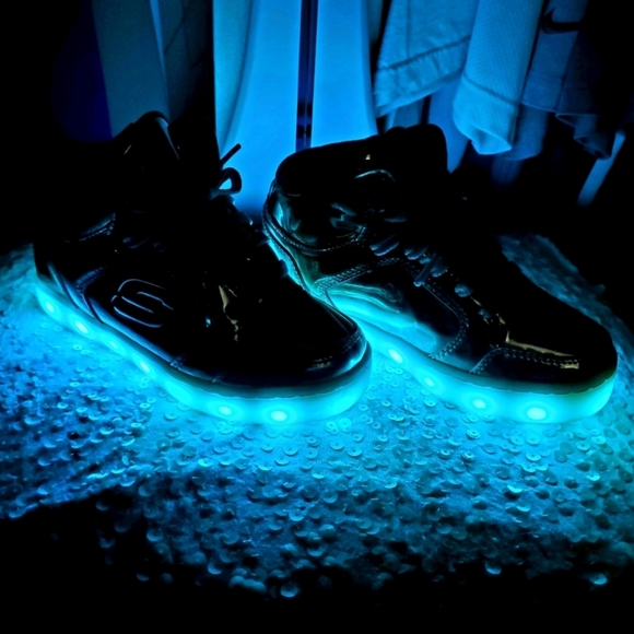 Skechers Kids- Multicolor Light Up Shoes - Picture 3 of 8